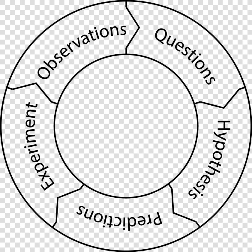 Scientific Method Graphic   Circle  HD Png DownloadTransparent PNG