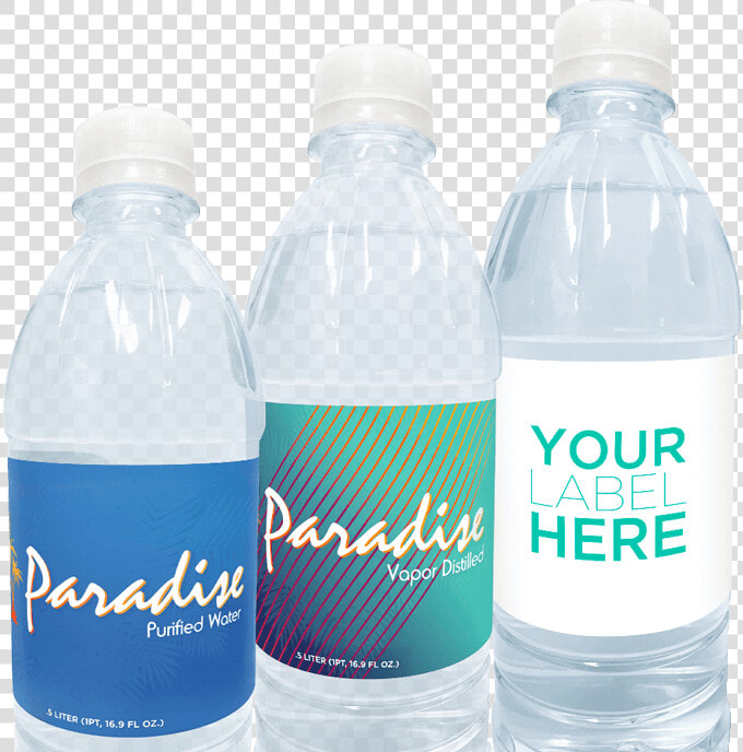 Water Bottle Label   Plastic Bottle  HD Png DownloadTransparent PNG