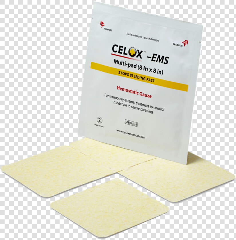 Parallel   Celox Gauze Ems 8in   8in  HD Png DownloadTransparent PNG