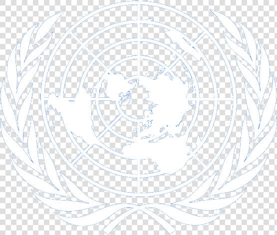 United Nations Logo White  HD Png DownloadTransparent PNG