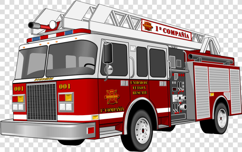 Camión De Bomberos 02   Yellow Fire Truck Clipart  HD Png DownloadTransparent PNG