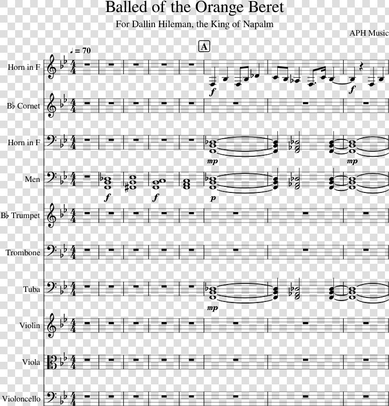 Madness Night Boat To Cairo Sheet Music  HD Png DownloadTransparent PNG