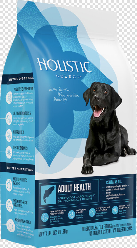 Product Packaging Image   Holistic Select Salmon And Anchovy  HD Png DownloadTransparent PNG