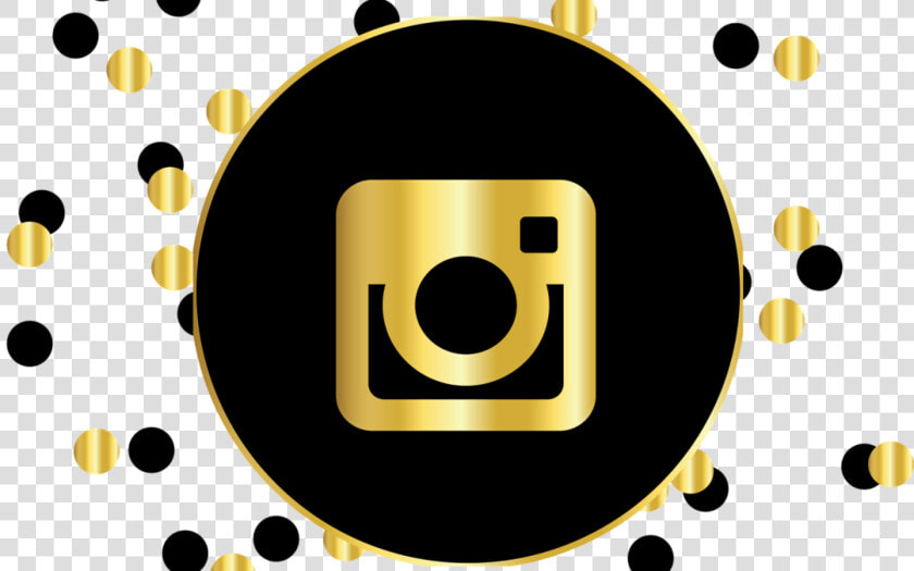 A Creative Guide For What To Post On Instagram In 2019   Instagram Icon Png Gold Black  Transparent PngTransparent PNG