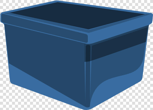 Blue Bin Svg Clip Arts   Plastic Bin Clip Art  HD Png DownloadTransparent PNG