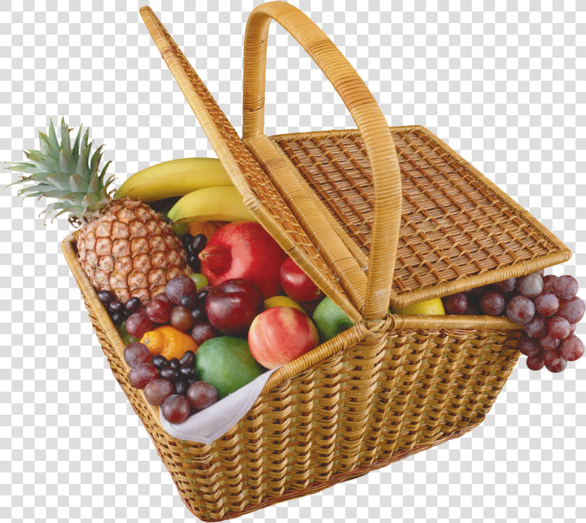 Basket Clipart Png   Transparent Background Picnic Basket Png  Png DownloadTransparent PNG