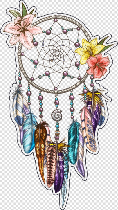 Dream Catcher Clipart Color   Vector Dream Catcher Png  Transparent PngTransparent PNG