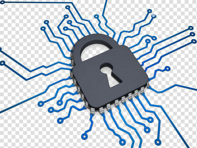 United Computer Network Lock States Cyberwarfare Black   Cyber Security Symbol  HD Png DownloadTransparent PNG