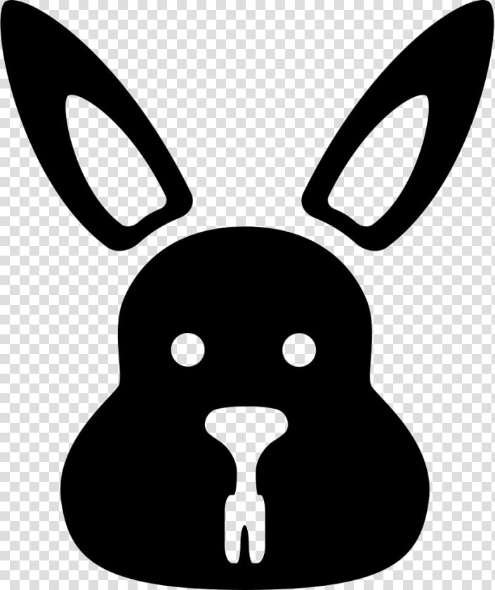 Bunny Black Head   Cabeca De Coelho Preto Em Png  Transparent PngTransparent PNG