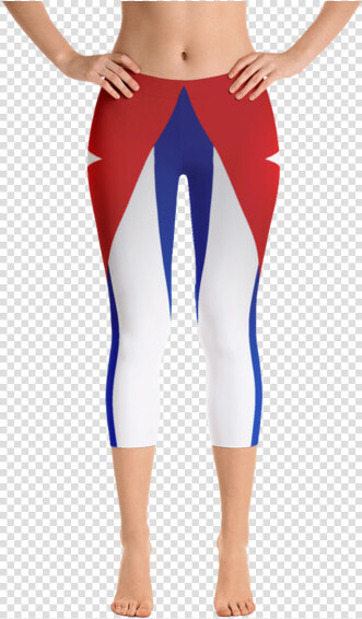 Cuba Flag Leggings   Purple And Green Striped Tights  HD Png DownloadTransparent PNG