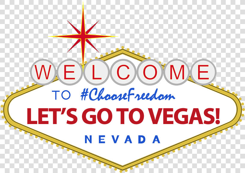 Las Vegas Giveaway Sign   Welcome To Las Vegas Sign  HD Png DownloadTransparent PNG