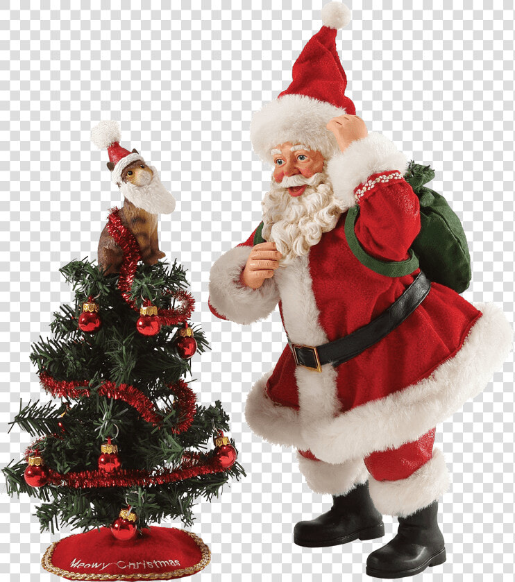 Santa Christmas Figurine By Possible Dreams  HD Png DownloadTransparent PNG