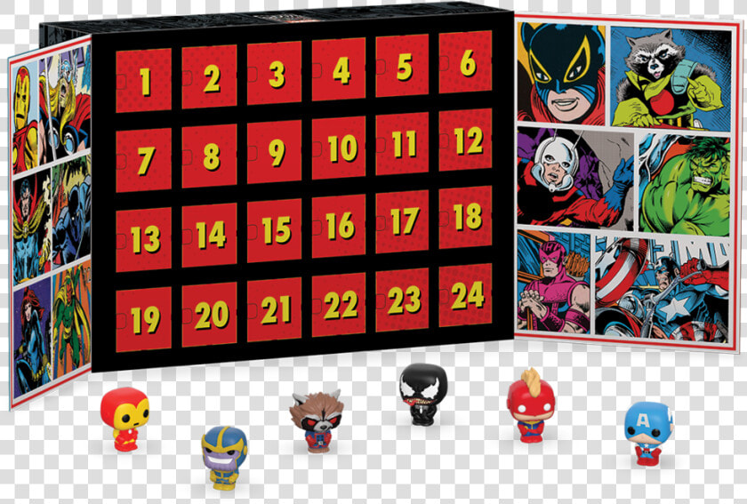 Marvel Pop Advent Calendar  HD Png DownloadTransparent PNG