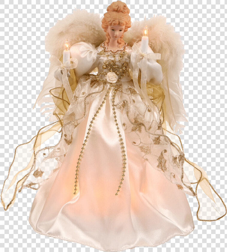 Christmas Angel Transparent Background Image   Rose Gold Christmas Tree Angel  HD Png DownloadTransparent PNG