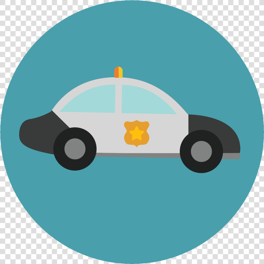 Free Police Car Icon   Police Car Icon Circle  HD Png DownloadTransparent PNG