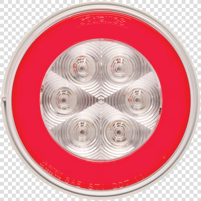 Stl101rcbp Glolight Round Sealed Led Red Stop turn tail   Optronics Led Lights  HD Png DownloadTransparent PNG