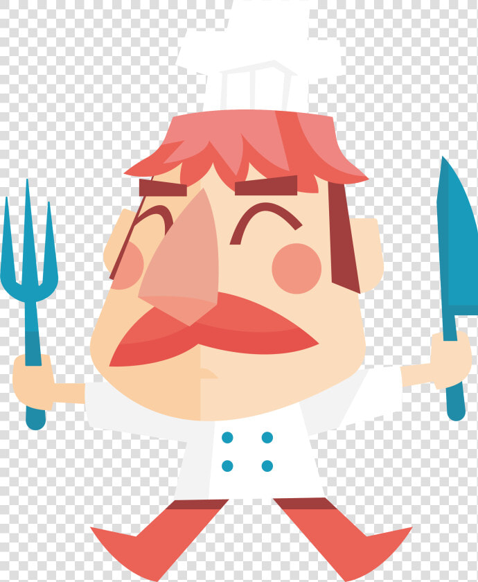 Chef Cook Cartoon Illustration   Chef  HD Png DownloadTransparent PNG