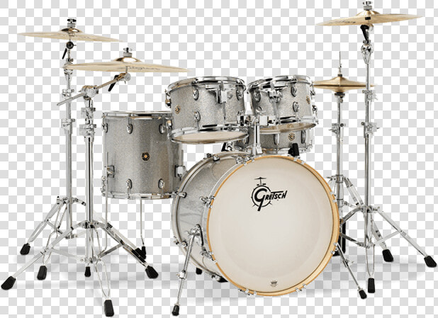 Gretsch Catalina Maple Silver Sparkle  HD Png DownloadTransparent PNG