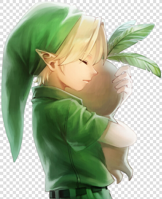 Link  Young Link  Deku Scrub  And Deku Butler S Son   Cartoon  HD Png DownloadTransparent PNG