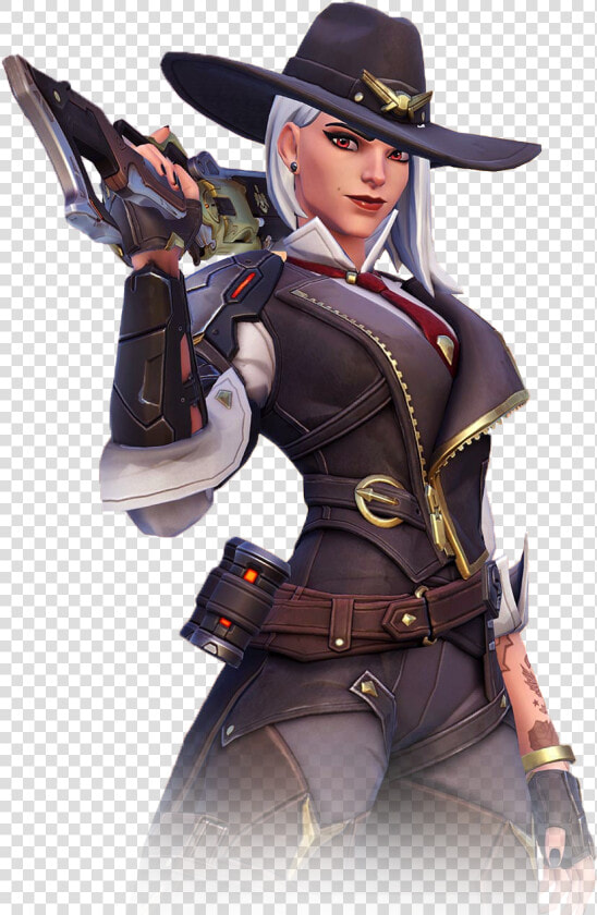 Ashe Portrait2   Ashe Overwatch Full Body  HD Png DownloadTransparent PNG