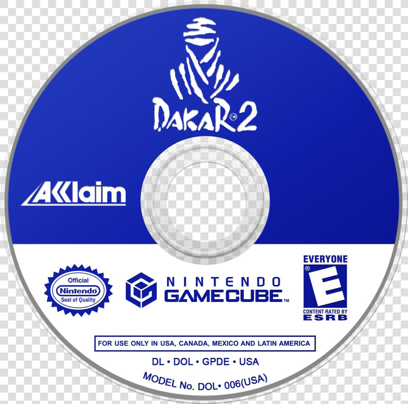 Dakar   Gamecube   Resident Evil 4 Disc  HD Png DownloadTransparent PNG