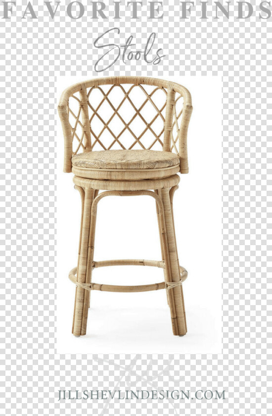 Shop Coastal Home Furniture Jill Shevlin Design Vero   Bar Stool  HD Png DownloadTransparent PNG