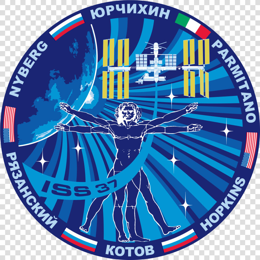 Iss Expedition 37 Patch  HD Png DownloadTransparent PNG