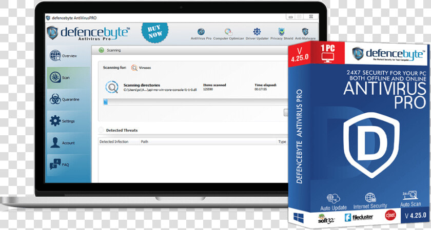 Defencebyte Antivirus Pro Software   Defencebyte Anti Ransomware  HD Png DownloadTransparent PNG