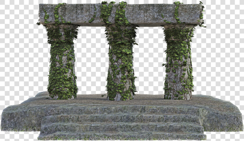 Green aquarium Decor stone Land Art arch sculpture   Hedge  HD Png DownloadTransparent PNG