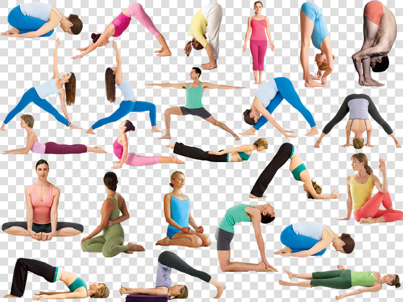 Flow Yoga Poses   Hot Yoga Poses Names  HD Png DownloadTransparent PNG