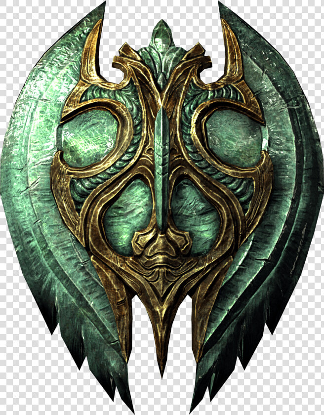 Elder Scrolls Skyrim Glass Shield   Elder Scrolls Shield  HD Png DownloadTransparent PNG