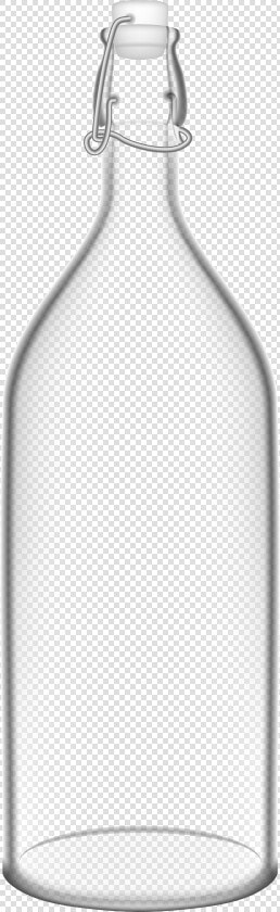 Glass Bottle Png Clip Art   Glass Bottle Clipart Black And White  Transparent PngTransparent PNG