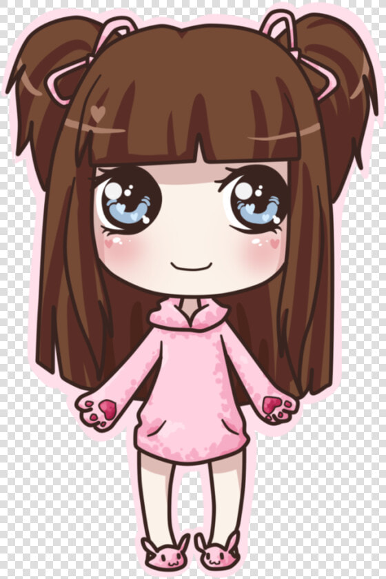 Clip Transparent Stock Kawaii Clipart Anime Girl   Desenhos Fofos De Bonequinhas Kawaiis  HD Png DownloadTransparent PNG