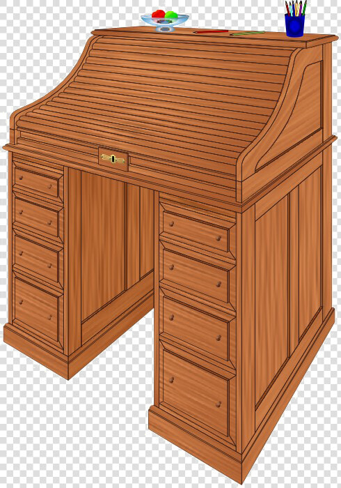 Roll Top Desk Png Transparent Picture   Writing Desk  Png DownloadTransparent PNG