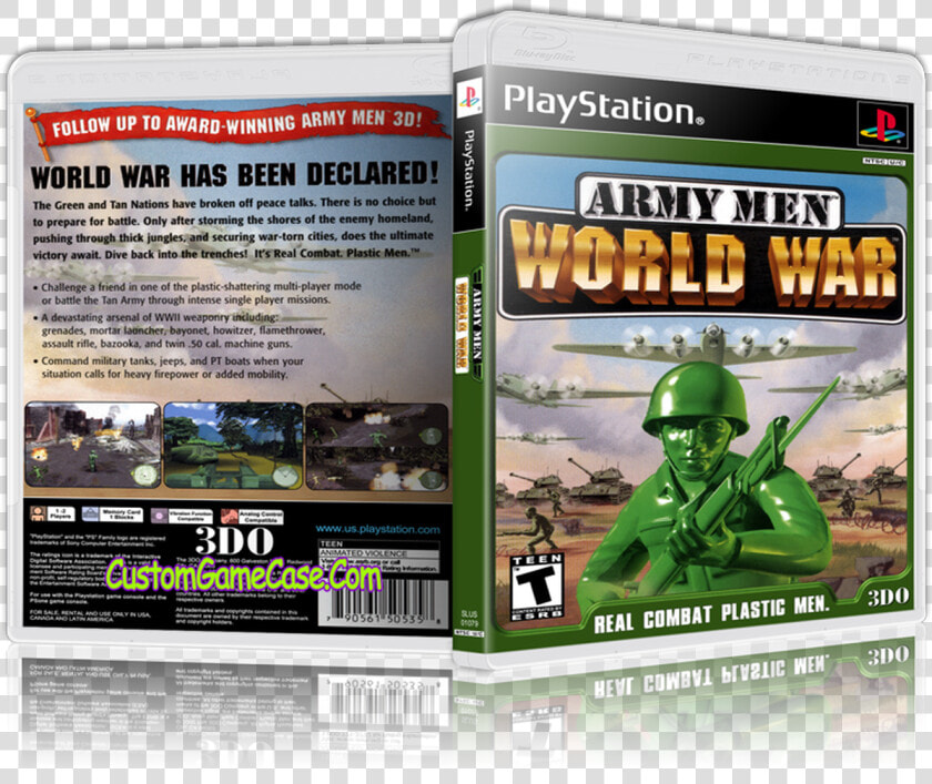 Army Men World War   Juegos De Guerra Playstation 1  HD Png DownloadTransparent PNG