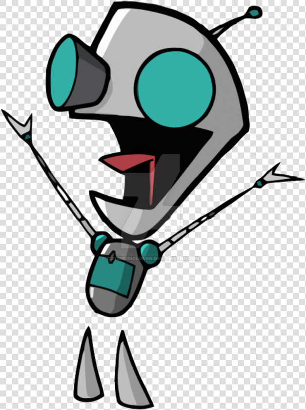 Invader Zim Robot Gir   Png Download   Invader Zim Robot Gir  Transparent PngTransparent PNG