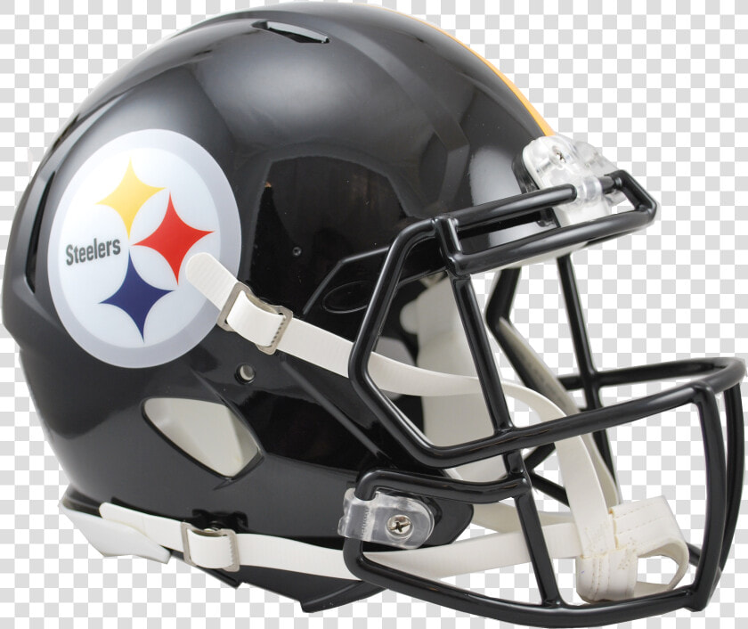 Pittsburgh Steelers Speed Authentic Helmet   Ravens Helmet  HD Png DownloadTransparent PNG