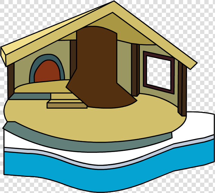 Log Cabin Snow Globe   Club Penguin Igloo Names  HD Png DownloadTransparent PNG