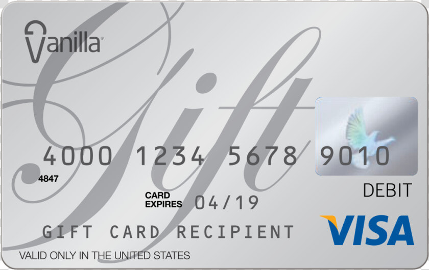 Visa Gift Card Png   Visa Vanilla Gift Card  Transparent PngTransparent PNG