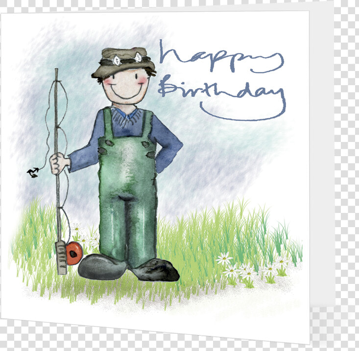 Fisherman Happy 5409cd15b25e4   Fisherman Happy Birthday  HD Png DownloadTransparent PNG