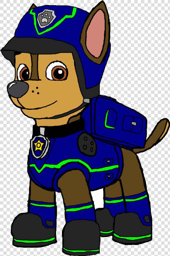 Paw Patrol Disegni Da Colorare Chase Head Clipart Free   Spy Chase From Paw Patrol  HD Png DownloadTransparent PNG