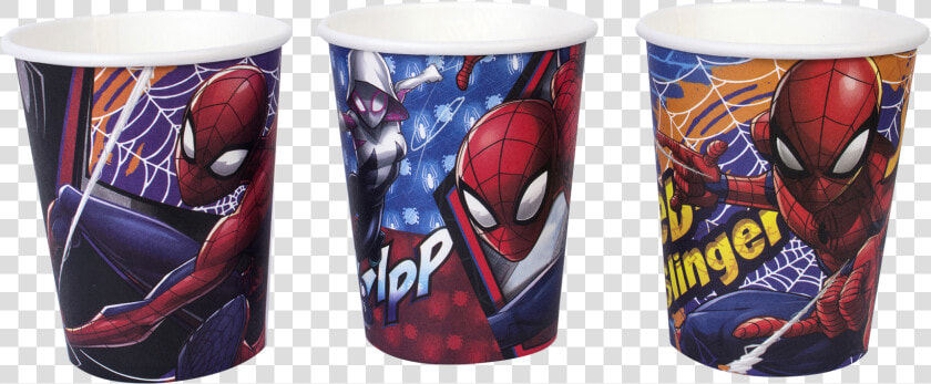 Vasos Del Hombre Araña Para Cumpleaños  HD Png DownloadTransparent PNG