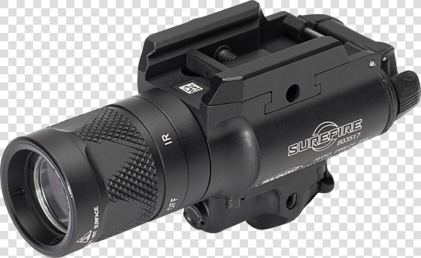 Surefire X400v B Irc White Light infrared Led Infrared   Surefire Ir Pistol Light  HD Png DownloadTransparent PNG