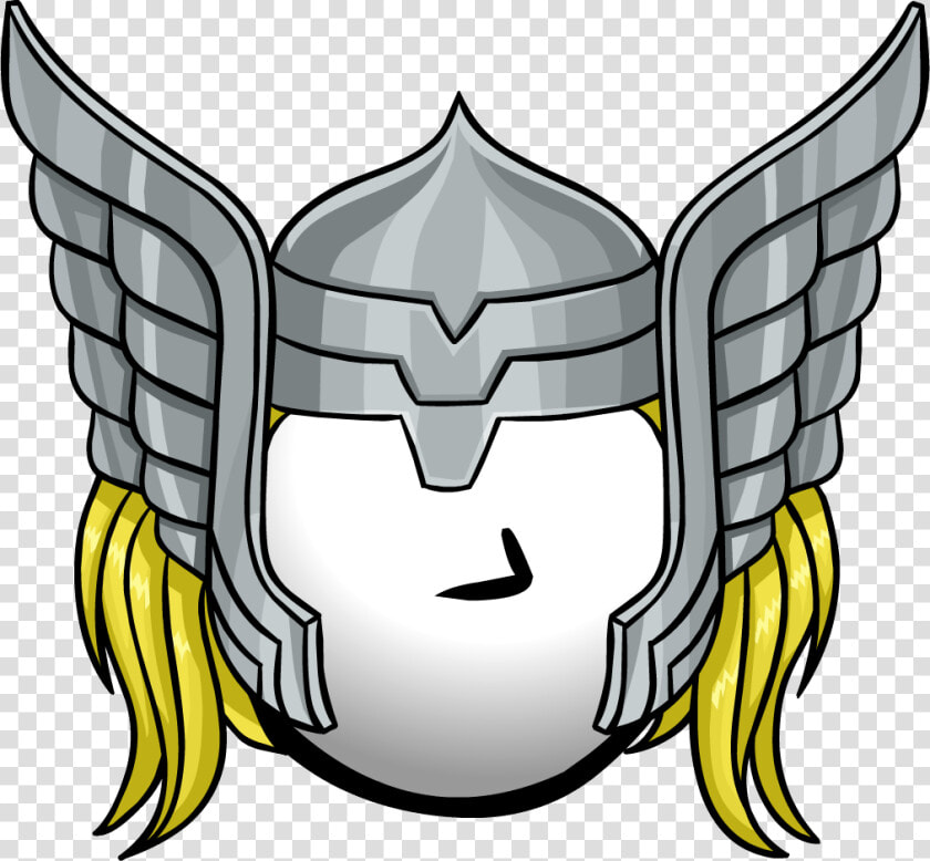 Hammer Clipart Thor   Thor Helmet Clipart  HD Png DownloadTransparent PNG