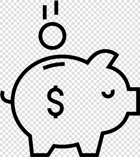 Coin Dropping Into A Piggy Bank Data Src   cdn   Icon For Piggy Bank  HD Png DownloadTransparent PNG