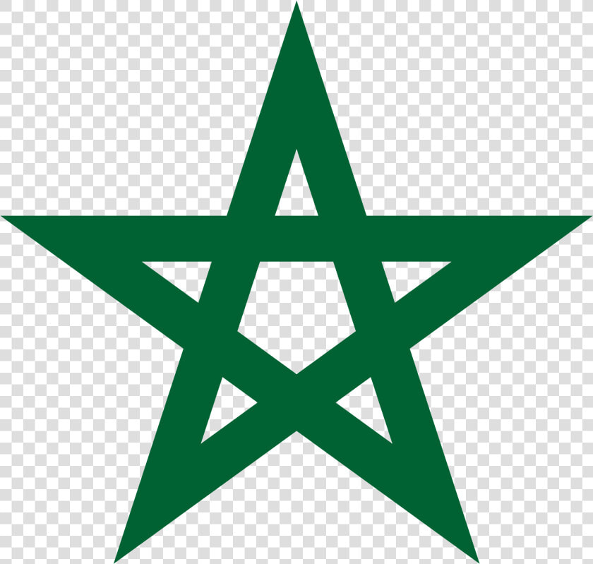 Star Morocco Flag  HD Png DownloadTransparent PNG