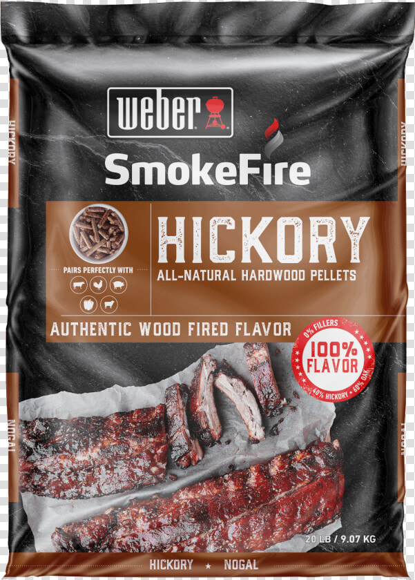 Hickory All natural Hardwood Pellets View   Weber Smokefire Pellet  HD Png DownloadTransparent PNG