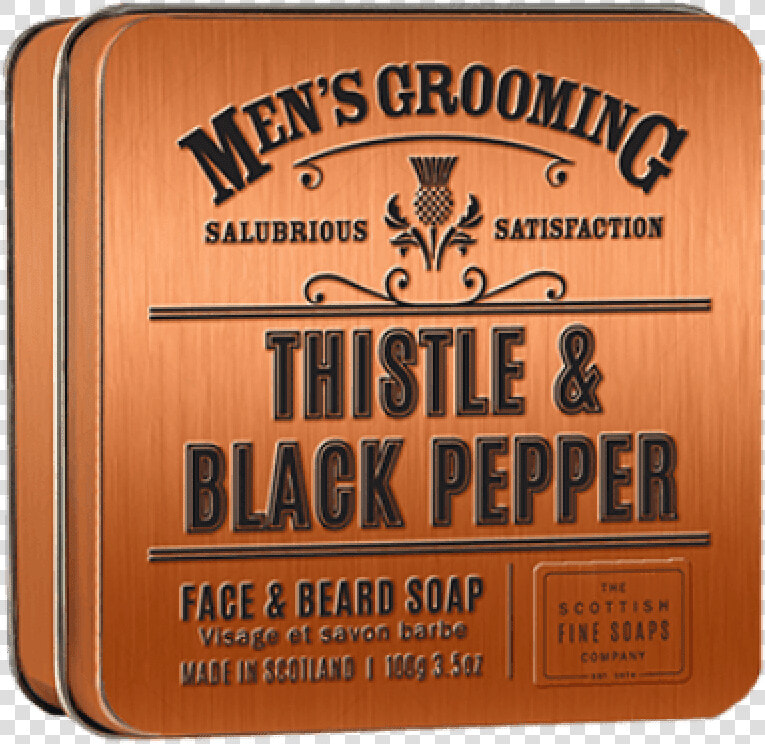 Face And Beard Soap In A Tin   Scottish Fine Soaps  HD Png DownloadTransparent PNG