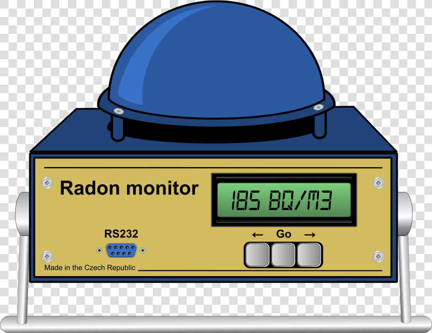 Continuous Radon Monitor Clip Arts   Digital Clock  HD Png DownloadTransparent PNG