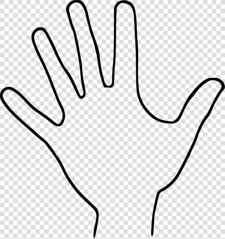 Handprint Clipart Hand Print  HD Png DownloadTransparent PNG